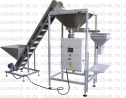 Dosificador pesador semiautomático DVM-50