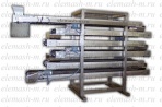 Transportador de refrigeración para productos de confitería y productos horneados
